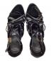中古・古着 GUCCI (グッチ) ベルトスタッズサンダル ブラック サイズ:35 1/2：9000円