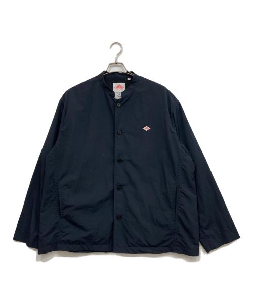 DANTON（ダントン）DANTON (ダントン) ナイロンタッサー スタンドカラージャケット　DT-A0654 ネイビー サイズ:42の古着・服飾アイテム