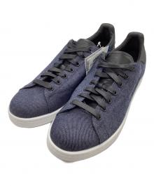 adidas（アディダス）の古着「ローカットスニーカー」｜インディゴ