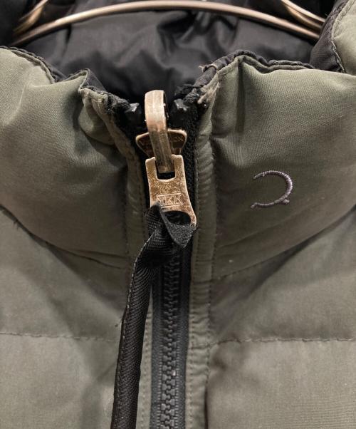 stussy（ステューシー）stussy (ステューシー) WTAPS (ダブルタップス) リバーシブルダウンベスト ブラック×カーキ サイズ:Lの古着・服飾アイテム