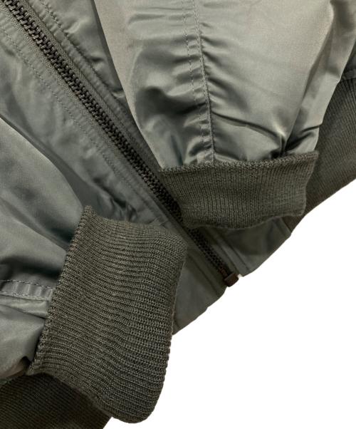 AVIREX（アヴィレックス）AVIREX (アヴィレックス) MA-1 セイム カラー ロゴ フライトジャケット カーキ サイズ:Lの古着・服飾アイテム