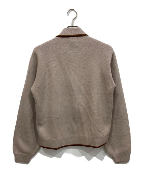 Richman（リッチマン）Richman (リッチマン) ニットスウェード ジャケット ベージュ サイズ:Mの古着・服飾アイテム