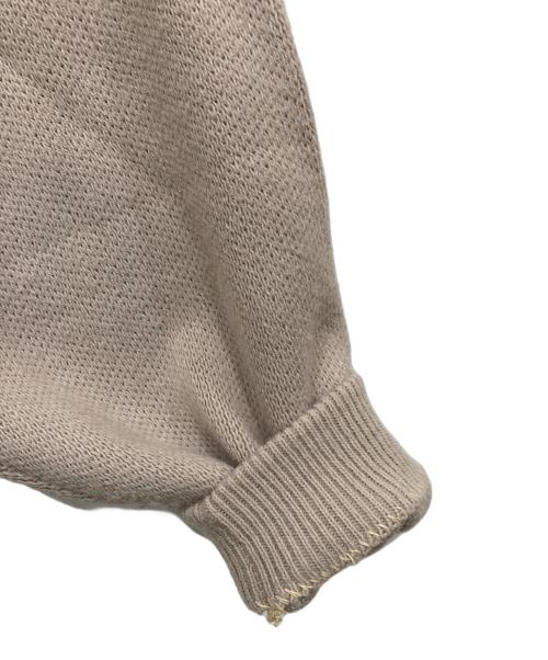 Richman（リッチマン）Richman (リッチマン) ニットスウェード ジャケット ベージュ サイズ:Mの古着・服飾アイテム