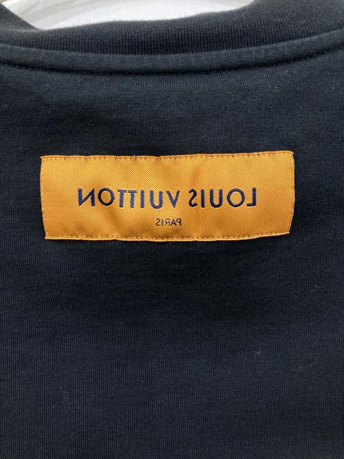 LOUIS VUITTON（ルイ ヴィトン）LOUIS VUITTON (ルイ ヴィトン) クラフトマンシップロゴ Tシャツ RM221 DT3 HMY61W ブラック サイズ:Lの古着・服飾アイテム