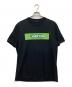 LOUIS VUITTON（ルイ ヴィトン）の古着「クラフトマンシップロゴ Tシャツ RM221 DT3 HMY61W」｜ブラック