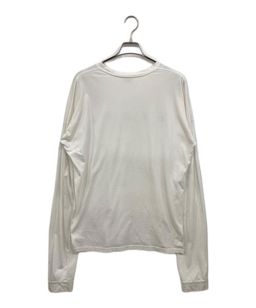 MARNI（マルニ）MARNI (マルニ) ロゴプリントカットソー　HUMU0169P0 ホワイト サイズ:52の古着・服飾アイテム