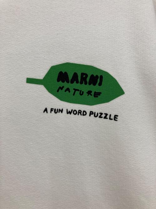 MARNI（マルニ）MARNI (マルニ) フラワープリントパーカー FUMU0067PI ホワイト サイズ:48の古着・服飾アイテム