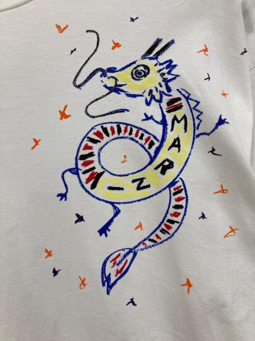 MARNI（マルニ）MARNI (マルニ) ドラゴンプリントＴシャツ　HUMU0223PN ホワイト サイズ:46の古着・服飾アイテム