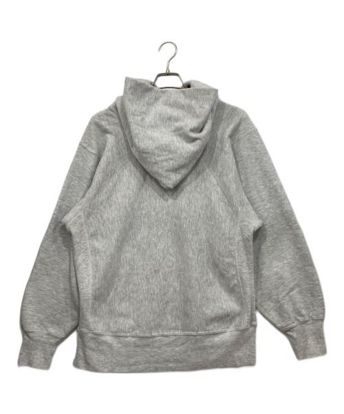 Champion REVERSE WEAVE（チャンピオン リバース ウィーブ）Champion REVERSE WEAVE (チャンピオン リバース ウィーブ) プルオーバーパーカー ライトグレー サイズ:LARGEの古着・服飾アイテム