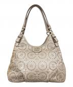 COACHコーチ）の古着「ハンドバッグ」｜ベージュ