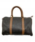 Christian Diorクリスチャン ディオール）の古着「ハニカム柄ミニボストンバッグ」｜ブラウン