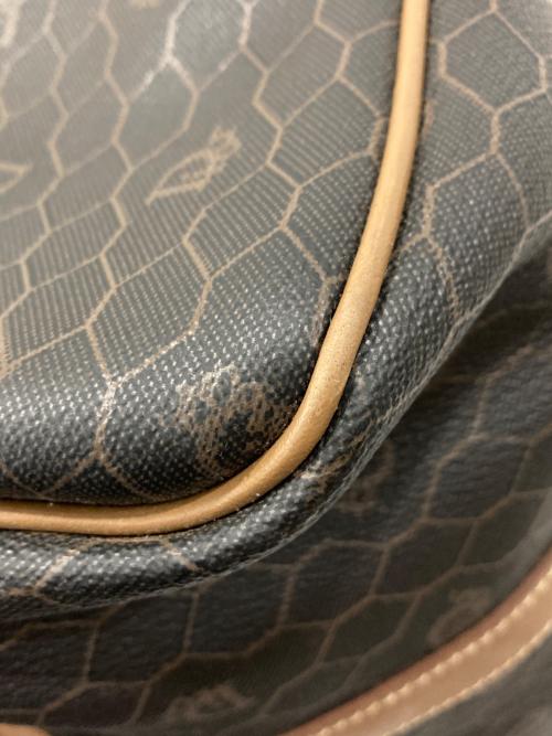 Christian Dior（クリスチャン ディオール）Christian Dior (クリスチャン ディオール) ハニカム柄ミニボストンバッグ ブラウンの古着・服飾アイテム