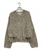 UNFILアンフィル）の古着「ボタンレスカーディガン　WVSP-UW111」｜グレー