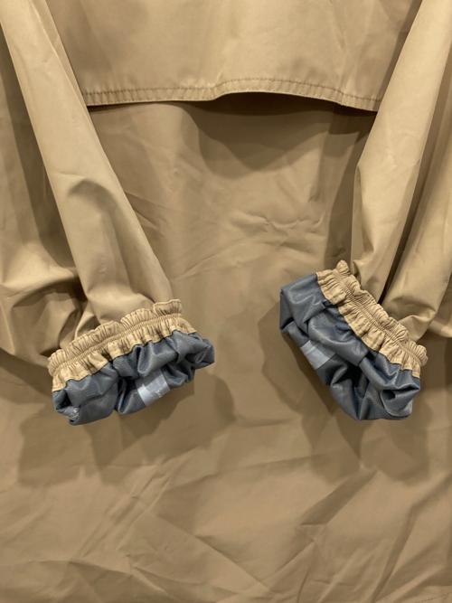 forme（フォルメ）forme (フォルメ) 撥水ノーカラーブルゾン ベージュ サイズ:Freeの古着・服飾アイテム