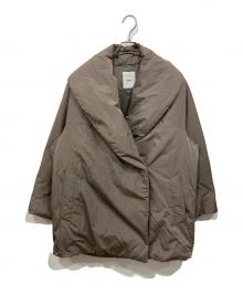 ebure（エブール）の古着「フォルムダウン コート」｜グレー