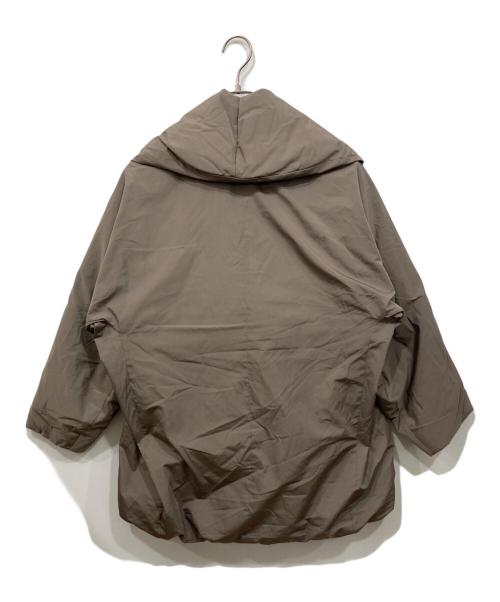ebure（エブール）ebure (エブール) フォルムダウン コート グレー サイズ:36の古着・服飾アイテム