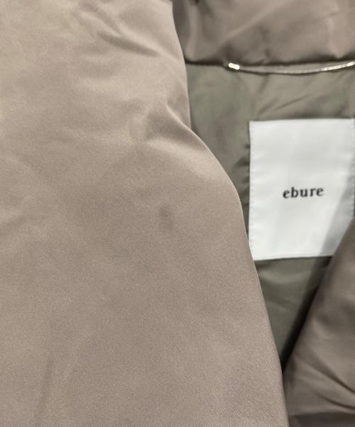 ebure（エブール）ebure (エブール) フォルムダウン コート グレー サイズ:36の古着・服飾アイテム