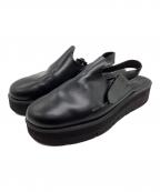 foot the coacherフットザコーチャー）の古着「ベルトサンダル」｜ブラック