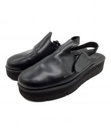foot the coacher（フットザコーチャー）の古着「ベルトサンダル」｜ブラック