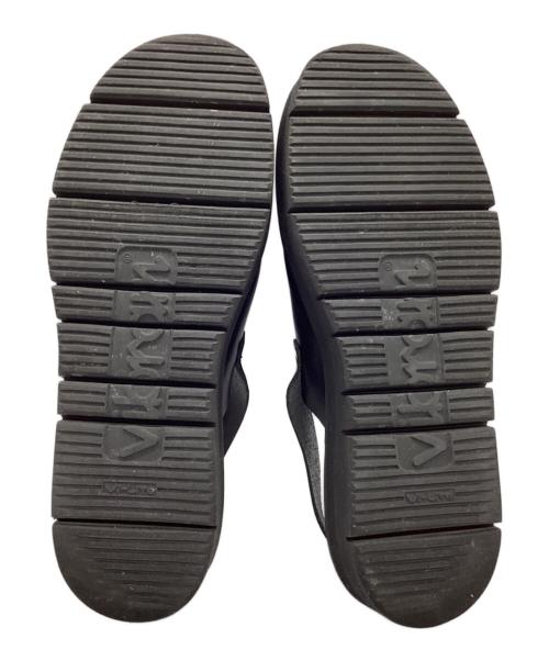 foot the coacher（フットザコーチャー）foot the coacher (フットザコーチャー) ベルトサンダル ブラック サイズ:8の古着・服飾アイテム