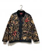 SUPREMEシュプリーム）の古着「Chains Quilted Jacket」｜ブラック