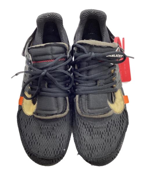 NIKE（ナイキ）NIKE (ナイキ) OFFWHITE (オフホワイト) ローカットスニーカー ブラック サイズ:28の古着・服飾アイテム