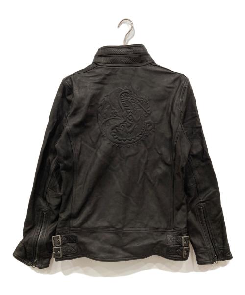 MONSTER HUNTER（モンスターハンター）MONSTER HUNTER (モンスターハンター) レザージャケット ブラック サイズ:XLの古着・服飾アイテム