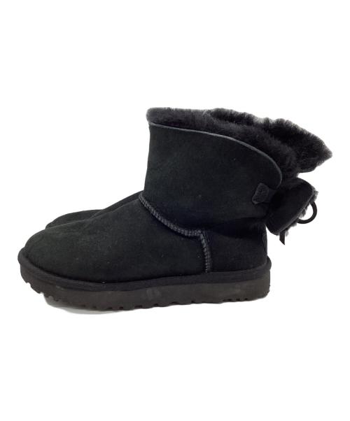 UGG（アグ）UGG (アグ) Classic Dudble Bow Mini / クラシック ダブル ボウ ミニ ブラック サイズ:23の古着・服飾アイテム