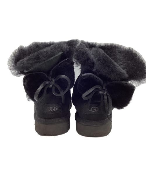 UGG（アグ）UGG (アグ) Classic Dudble Bow Mini / クラシック ダブル ボウ ミニ ブラック サイズ:23の古着・服飾アイテム