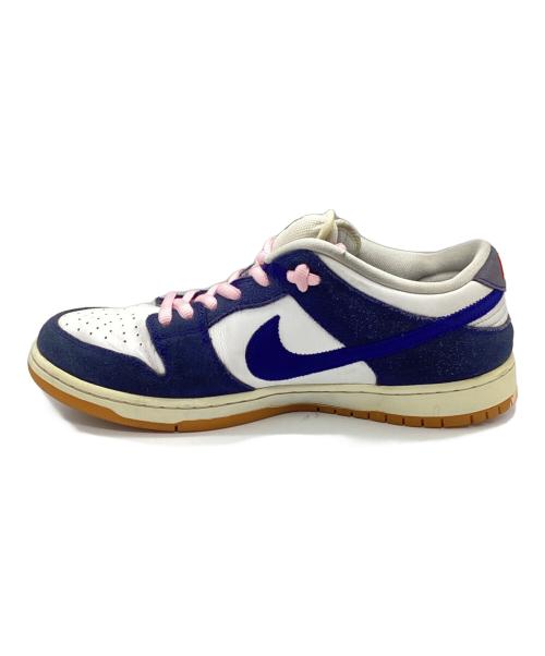 NIKE SB（ナイキエスビー）NIKE SB (ナイキエスビー) ローカットスニーカー ネイビー×ホワイト サイズ:30の古着・服飾アイテム
