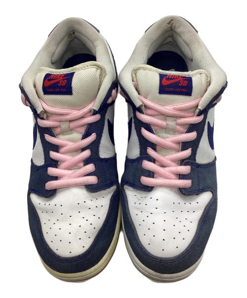 NIKE SB（ナイキエスビー）NIKE SB (ナイキエスビー) ローカットスニーカー ネイビー×ホワイト サイズ:30の古着・服飾アイテム