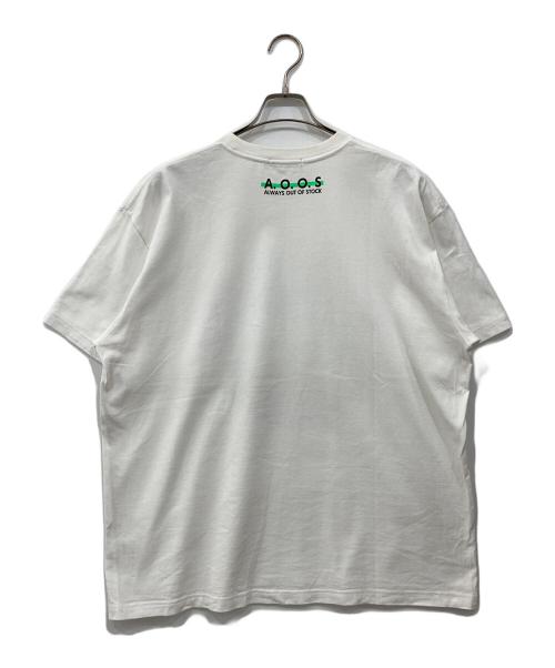 always out of stock（オールウェイズ アウト オブ ストック）always out of stock (オールウェイズ アウト オブ ストック) プリントTシャツ ホワイト サイズ:XLの古着・服飾アイテム
