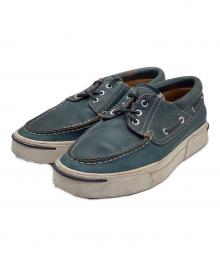 VISVIM×SOPHNET.（ビズビム×ソフネット）の古着「別注 デッキシューズ」｜グリーン
