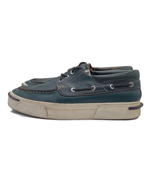 VISVIM（ビズビム）VISVIM (ビズビム) SOPHNET. (ソフネット) 別注 デッキシューズ グリーン サイズ:US 9.5の古着・服飾アイテム