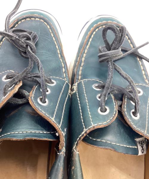 VISVIM（ビズビム）VISVIM (ビズビム) SOPHNET. (ソフネット) 別注 デッキシューズ グリーン サイズ:US 9.5の古着・服飾アイテム