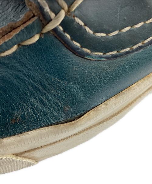 VISVIM（ビズビム）VISVIM (ビズビム) SOPHNET. (ソフネット) 別注 デッキシューズ グリーン サイズ:US 9.5の古着・服飾アイテム