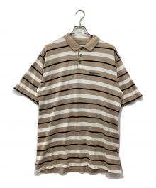 Burberry's（バーバリー）の古着「ポロシャツ」｜ベージュ×ホワイト