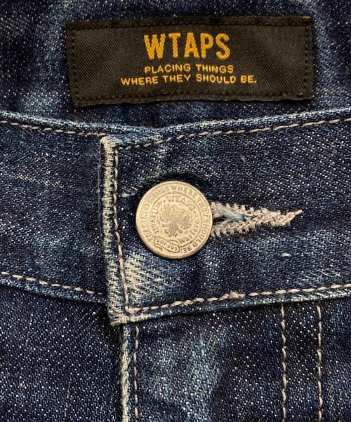 WTAPS（ダブルタップス）WTAPS (ダブルタップス) デニムパンツ　BLUES SKINNY RAW インディゴ サイズ:Lの古着・服飾アイテム