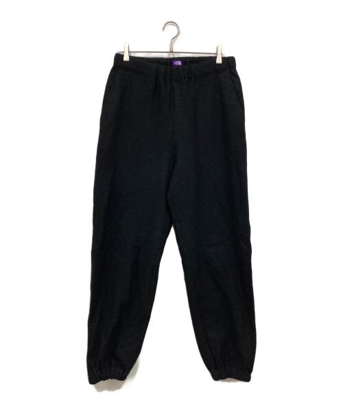 THE NORTHFACE PURPLELABEL（ザ・ノースフェイス パープルレーベル）THE NORTHFACE PURPLELABEL (ザ・ノースフェイス パープルレーベル) ウール フィールドスウェットパンツ ブラック サイズ:34の古着・服飾アイテム