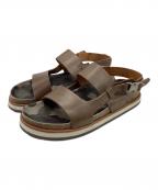 nil admirariニルアドミラリ）の古着「ストラップサンダル」｜ブラウン