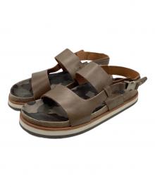 nil admirari（ニルアドミラリ）の古着「ストラップサンダル」｜ブラウン