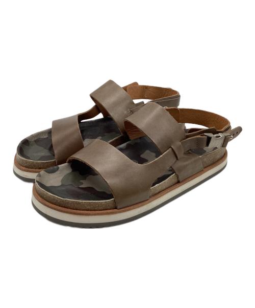 nil admirari（ニルアドミラリ）nil admirari (ニルアドミラリ) ストラップサンダル ブラウン サイズ:40の古着・服飾アイテム