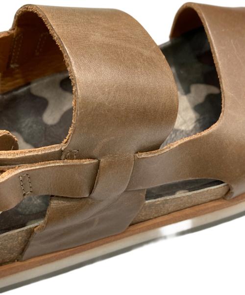 nil admirari（ニルアドミラリ）nil admirari (ニルアドミラリ) ストラップサンダル ブラウン サイズ:40の古着・服飾アイテム