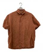 cubaveraキューバベラ）の古着「リネン混シャツ」｜ブラウン