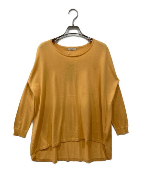 BALLSEY（ボールジィ）BALLSEY (ボールジィ) クルーネックニット イエロー サイズ:38 未使用品の古着・服飾アイテム