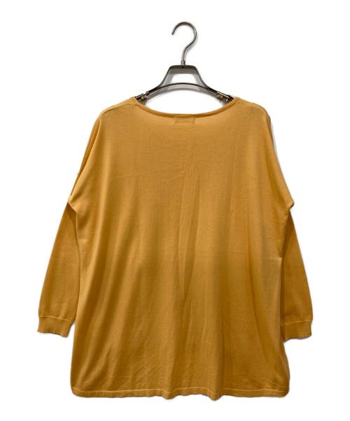 BALLSEY（ボールジィ）BALLSEY (ボールジィ) クルーネックニット イエロー サイズ:38 未使用品の古着・服飾アイテム