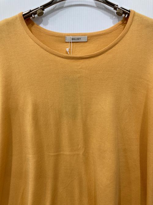 BALLSEY（ボールジィ）BALLSEY (ボールジィ) クルーネックニット イエロー サイズ:38 未使用品の古着・服飾アイテム