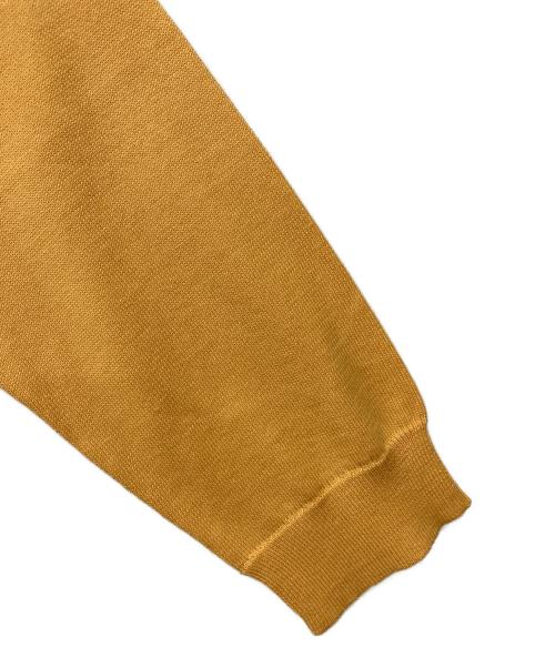 BALLSEY（ボールジィ）BALLSEY (ボールジィ) クルーネックニット イエロー サイズ:38 未使用品の古着・服飾アイテム