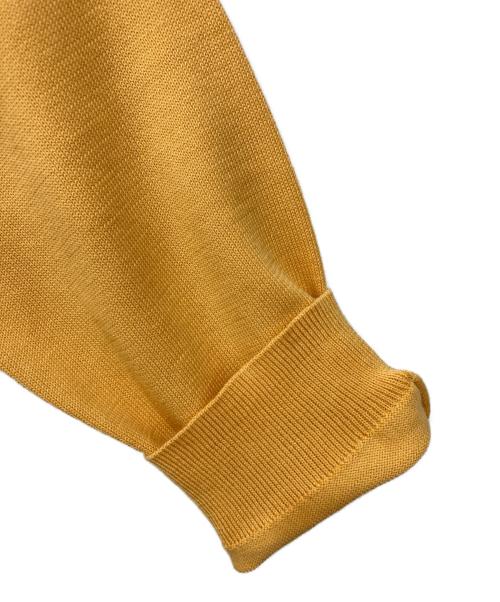 BALLSEY（ボールジィ）BALLSEY (ボールジィ) クルーネックニット イエロー サイズ:38 未使用品の古着・服飾アイテム