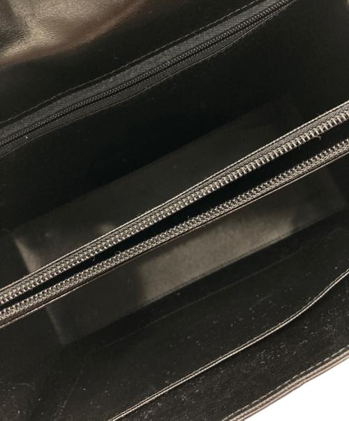 takechi（タケチ）takechi (タケチ) クロコハンドバッグ ブラックの古着・服飾アイテム